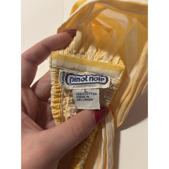 Lot of 2 pinot noir 90s boho twist bra tops size large - Picture 3 of 4